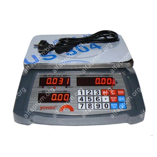 Торговые весы Foodatlas 6кг/0,2гр YZ-506