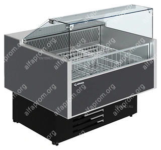 Витрина морозильная CRYSPI Sonata Quadro M 1500 LED (с боковинами) Витрина морозильная CRYSPI Sonata Quadro M 1500 LED (с боковинами)