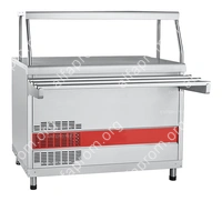 Прилавок-витрина Abat ПВВ(Н)-70КМ-НШ кашир.