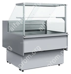 Витрина нейтральная Carboma GC110 N 1,5-1 0011-9006 (с боковинами)