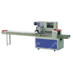 Горизонтальная упаковочная машина DXDZ-450B NEW (H-70 mm, bag L 130-450mm, S 400mm, регулируемый формирователь 180 мм)