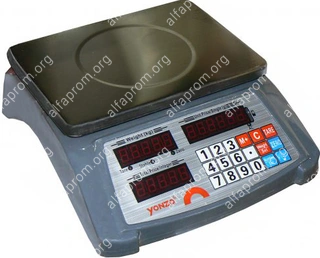 Торговые весы Foodatlas 6кг/0,2гр YZ-506