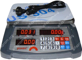 Торговые весы Foodatlas 15кг/1гр YZ-506